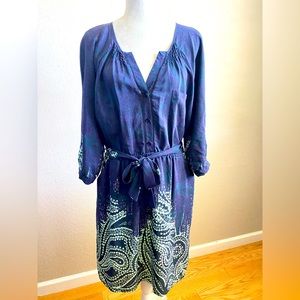 Presley Skye silk paisley dress